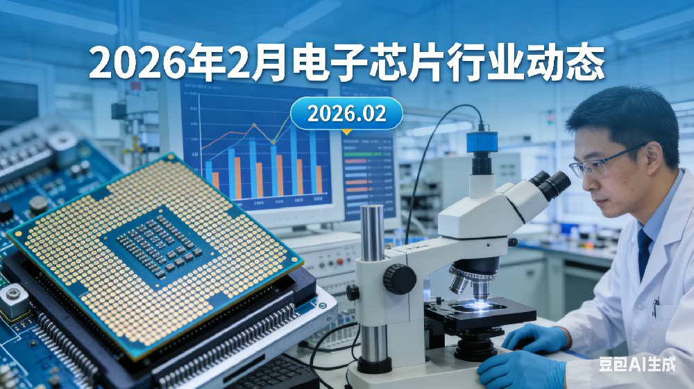 2026 年 2 月电子芯片行业重磅新闻：国内首条 Chiplet 先进封装产线投产